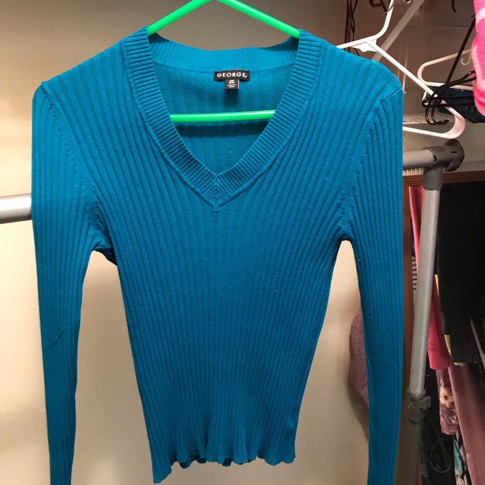Blue sweater